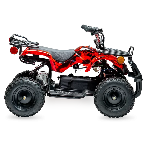 Rosso eQuad X Red Electric 4-Wheeler – Electric Scooters Wheel